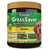 NaturVet  GrassSaver Supplement for Dogs  Healthy Supplement to Help Rid Your Lawn of Yellow Spots  Synergistic Combination of B-Complex Vitamins & Amino Acids  120 Soft Chews