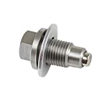 Votex - M12 X 1.25 MM Stainless Steel Engine Magnetic Oil Drain Plug with Neodymium Magnet - Made In USA - Part Number DP006