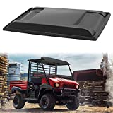 SAUTVS Mule 4010 Hard Roof Top, 2-Piece Combined Plastic Roof Top for Kawasaki Mule 4000 4010 3000 3010 3020 2520 2510 2500 1990-2021 Accessories (Replace OEM #KAF30-030A)