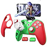 Wireless Controller Switch Pro Controller for Nintendo Switch/PC Games/IOS & Android phone with Macro, Precision Shooting, Turbo, Vibration, Motion Control, One-Key Wake up, 2 Gear Trigger Adjustable
