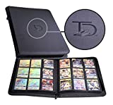 TopDeck 500 Card Pocket Binder Pro | 9 Pocket Trading Cards Album | Side Load Sleeves | Pokemon/MTG/Yugioh/TCG Folder | Trading & Sports Holder | (Black)