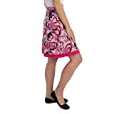 Colorado Clothing Company Women's Reversible Tranquility Skirt, Pink Pattern , Medium