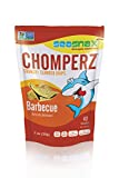 SeaSnax Chomperz Crunchy Seaweed Chips, Barbecue, 1 Ounce (Pack of 8)