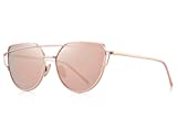 MERRY'S Fashion Women Cat Eye Sunglasses Coating Mirror Lens Sun glasses UV400 S7882
