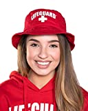 LIFEGUARD Unisex Bucket Hat (L/XL) Red