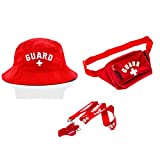 BLARIX Guard Costume Accessories Kit (Bucket Hat) Red