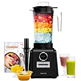 JOYOUNG Blender with LED Screen 5 Programs, 68oz Blender for Shakes and Smoothies, 1300W 10 Speeds Smoothie Blender