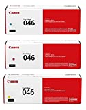 Canon CRG-046 3-Color Cyan, Magenta and Yellow Toner Cartridge Set