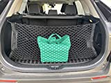 Trunk Envelope Style Mesh Cargo Net for Toyota RAV4 Rav4 Hybrid Prime 2019-2023 - Car Accessories - Premium Trunk Organizer and Storage - Vehicle Carrier Organizer for Toyota RAV4