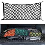 Floor Style Trunk Cargo Net for 2021 Toyota RAV4 2013 2014 2015 2016 2017 2018 2019 31 x 24 Inches with 4 Mounting Hooks
