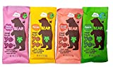 Bear Yoyos Real Fruit Rolls 4 Flavor Sampler Pack 2 Ea