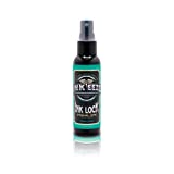 INK-EEZE Ink Lock Tattoo Aftercare Spray, Non-Ointment, Essential Ingredients, Vegan, Made in USA, Coconut, 2oz spray