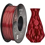 ERYONE Sparkly Glitter Shining PLA Filament for 3D Printer, 1.75mm, Tolerance: 0.03mm, 1kg(2.2LBS)/Spool, Red