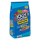 JOLLY RANCHER Assorted Fruit Flavored Hard Candy, Individually Wrapped, 80 oz Bulk Bag (360 Pieces)