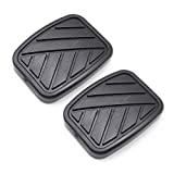 LARBLL Car Clutch Brake Pedal Pad Rubber Cover [REPLACES OEM] - #49751-58J00 for Suzuki ALL MANUAL MODELS 2005-2018 (Pack of 2)