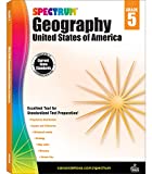 Spectrum Grade 5 Geography Workbook, 5th Grade Workbooks Covering United States Ecology, History, Population Distribution, and US Map Skills, Classroom or Homeschool Curriculum