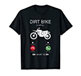 Hold on my Motor cross Dirt Bike Hobby is Calling Gift Shirt T-Shirt