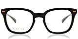 Gucci GG 0184O 001 Black Plastic Square Eyeglasses 50mm