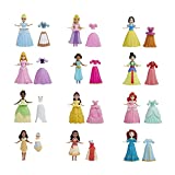 Disney Princess Secret Styles Royal Ball Collection, 12 Disney Princess Small Dolls with Dresses, Toy for Girls Ages 4 Years and Up (Amazon Exclusive)