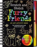 Scratch and Sketch Furry Friends: An Art Activity Book for Animal Lovers and Artists of All Ages (Scratch & Sketch)