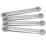 Project Patio Glider Bracket Hardware Rocker Bearing Arm Replacement Parts - 9" Length - 7-1/2" Between Mounting Holes - 4-Pack