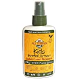 All Terrain Kids Herbal Armor Natural, DEET-FREE Insect Repellent, Pump Spray, 4 Ounce