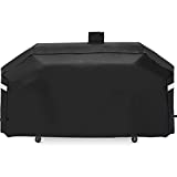 GC7000 Grill Cover for Smoke Hollow 4 in 1 Combo PS9900 PS9900-SY18 47180T, Pit Boss Memphis Ultimate Grill, Waterproof 600D Polyester Outdoor Barbecue Cover for Pit Boss KC Combo Platinum Series