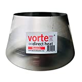 Vortex Small (in) Direct Cooking Charcoal Grill BBQ Accessory Cone 18.5 22.5 for Weber Smokey Mountain WSM Small - Stainless - Original - USA Made -Genuine SM Size