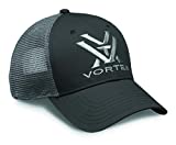 Vortex Men's Standard Logo Hat, Charcoal, Adjustable