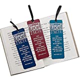 Fathers Day Bible Verse Bookmarks - Religious Father's Day Gifts - 48 Pieces