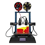 LNL - Tenlog TL-D3 Pro Dual Extruder 3D Printer - 300 Degree High Temperature Nozzle,Silent Mainboards TMC2209 Drive,600W Power Supply,Support PVA TPU ABS PLA Nylon,11.8''x11.8''x13.8''