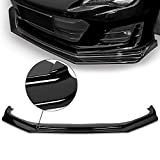DNA Motoring 2-PU-508-PBK Glossy Black ABS Front Bumper Lip CS-Style Compatible with 17-20 BRZ