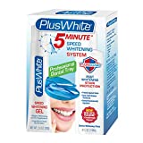 Plus White Premier Whitening System - 5 Minute Speed Whitening Gel, Comfort Fit Mouth Tray & StainGuard Post Rinse - Effective At-Home Teeth Whitening - Easy to Use & Enamel Safe (2 oz Tube, Mouth Tray and 4 oz Post Rinse)
