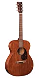 Martin Guitar 000-15M with Gig Bag, Acoustic Guitar for the Working Musician, Mahogany Construction, Satin Finish, 000-14 Fret, and Low Oval Neck Shape