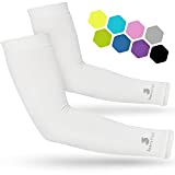 Cooling Arm Sleeves for Men & Women  Breathable, Moisture-Wicking Arm Sleeves for Women, Men & Kids  UPF 50 UV Protection Clothing  Sports Arm Sleeve and Tattoo Sleeve Covers by SportsTrail