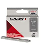 Arrow Fastener 60430 604 Wide Crown Swingline Heavy Duty 1/4-Inch Staples, 1,000-Pack, 1/4 Inch