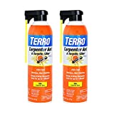 TERRO T1901-6 Ready to Use Indoor Carpenter Ant Termite Killer Spray - 2 Pack White