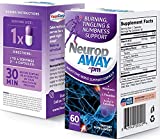 NeuropAWAY Nighttime Nerve Support | 60 Capsules - Supports Burning, Tingling, and Numbness for a Good Night's Sleep.