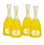 Limoncello d'Italia Marcati Gagliano (Pack 4 Satin Finish Bottles)