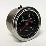 Marshall Instruments LB00015 Liquid Filled Fuel Pressure Gauge