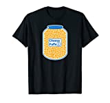 Cheese Puffs Workout T Shirt lifting Tee Cheese ball Funny T-Shirt