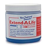 Top Performance Extend-A-Life Blade Rinses  Handy Cleaners for Dog-Grooming Clippers, 16oz ,Black