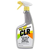 CLR Grill Cleaner and Degreaser Spray, BBQ Cleaner Removes Burnt Food, Grease and Grime from Grates and Racks, Pellet and Electric Smokers - 26 oz