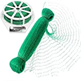 ICANZUO Anti Bird Protection, Bird Netting for Garden Protect Flowers Seedlings Plants Fruit Trees Vegetables from Rodents Birds Deer Reusable Fencing 13.2W x 40L(FT) (1Pack) with Twine