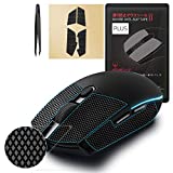 [Grip Upgrade] Hotline Games 2.0 Plus Anti-Slip Grip Tape for Logitech G pro / G305 / G203 / G102 / G304 Gaming Mouse, Professional Mice Upgrade Kit,Sweat Resistant,Cut to Fit,Easy to Use