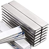 LOVIMAG Powerful Neodymium Bar Magnets, Rare-Earth Metal Neodymium Magnet - 60 x 10 x 3 mm, Pack of 12