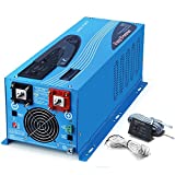 SUNGOLDPOWER 3000W DC 24V Peak 9000W Inverter Charger Pure Sine Wave, AC 120V with 40A Battery AC Charger LCD Display,Low Frequency Inverter, for Home RV Camper