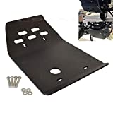 Motorcycle Engine Base Chassis Spoiler Guard Cover Skid Plate Belly Pan Protector for YAMAHA Serow XT250 Tricker XG250 XT XG 250 (Black)