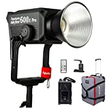 Aputure LS 600x Pro Bi-color LED Video Light V-mount CCT 2700K~6500K, CRI & TLCI 96,Bluetooth App Control 9 Lighting FX for YouTube Studio, Video Shooting, Gaming, Streaming, Broadcasting, Conference