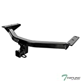 TLAPS 7422438213235 For 2014-2020 Acura MDX / 2016-2022 Honda Pilot Class 3 III Black 2" Trailer Hitch Receiver